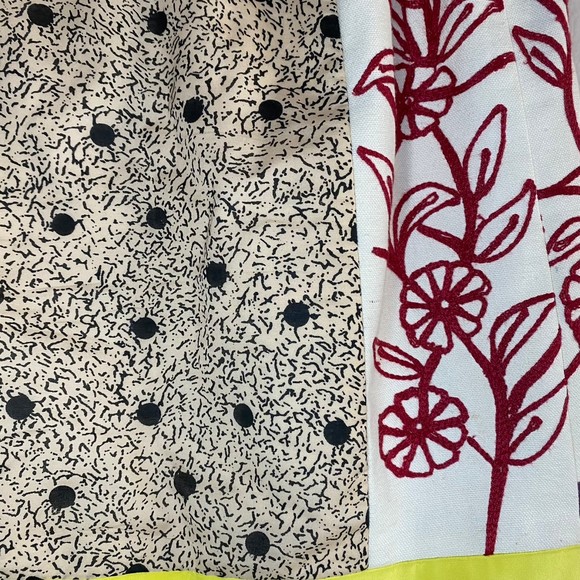 ANTHROPOLOGIE LEIFNOTES woman's size 2 Brimming Borders embroidered beaded skirt - Picture 9 of 13